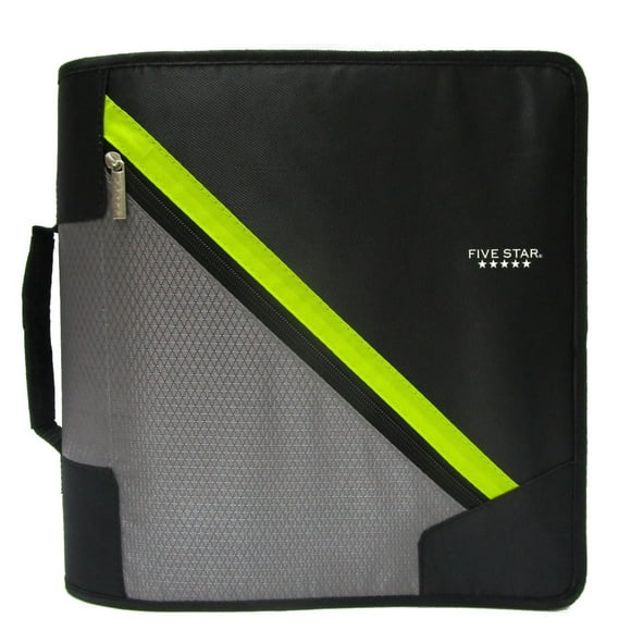 Five Star® Zipper Binder with Handle 3''