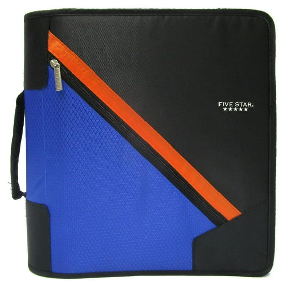 Five Star® Zipper Binder with Handle 3''