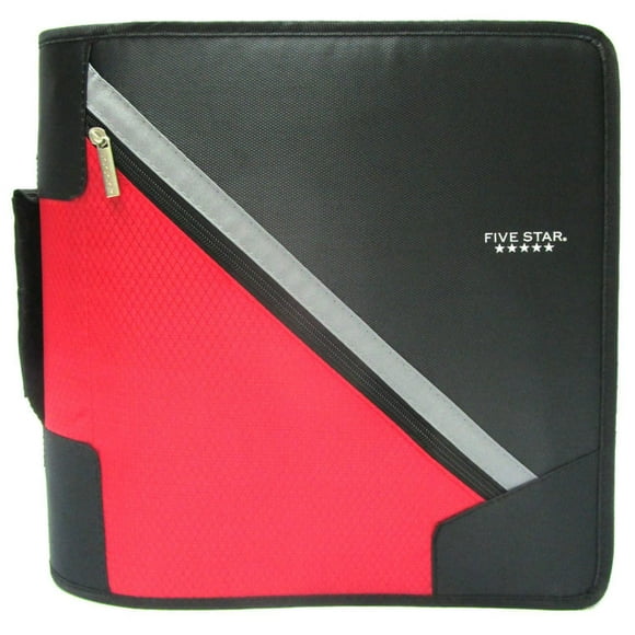 Five Star® Zipper Binder with Handle 3''