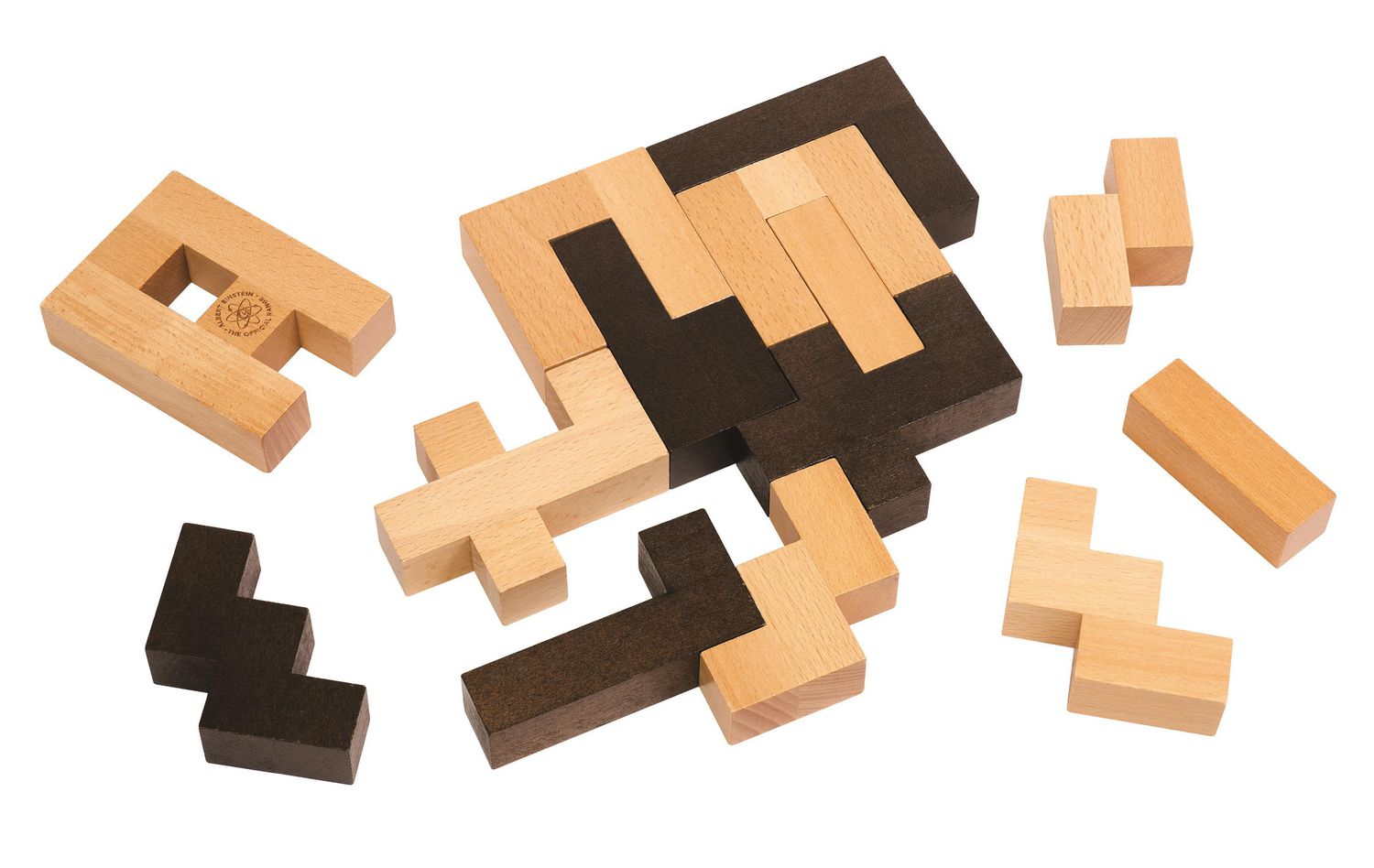 The Einstein Collection Letter Block - 3D Brain Teaser Puzzle