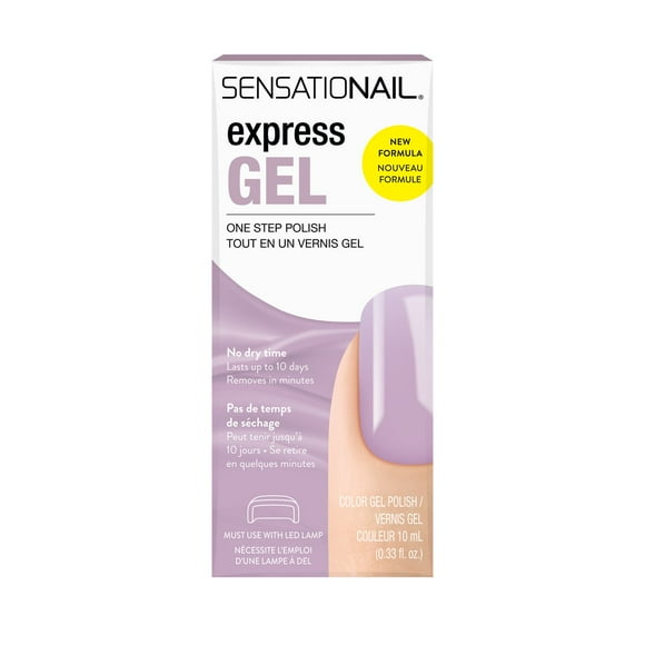 Vernis à ongles tout-en-un Express Gel de SensatioNail 10 ml, sable pâle