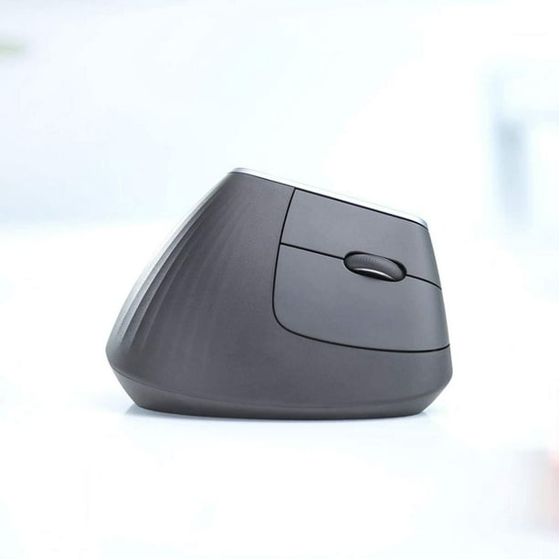 logitech MX Vertical Advanced Ergonomic Mouse, Wireless via Bluetooth or  Included USB Receiver (Renewed)