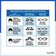 Lunettes de natation Dolfino Pro SportPlus pour jeunes, lot de deux, bleu / fumée Lot de 2 paires de lunettes – image 5 sur 6