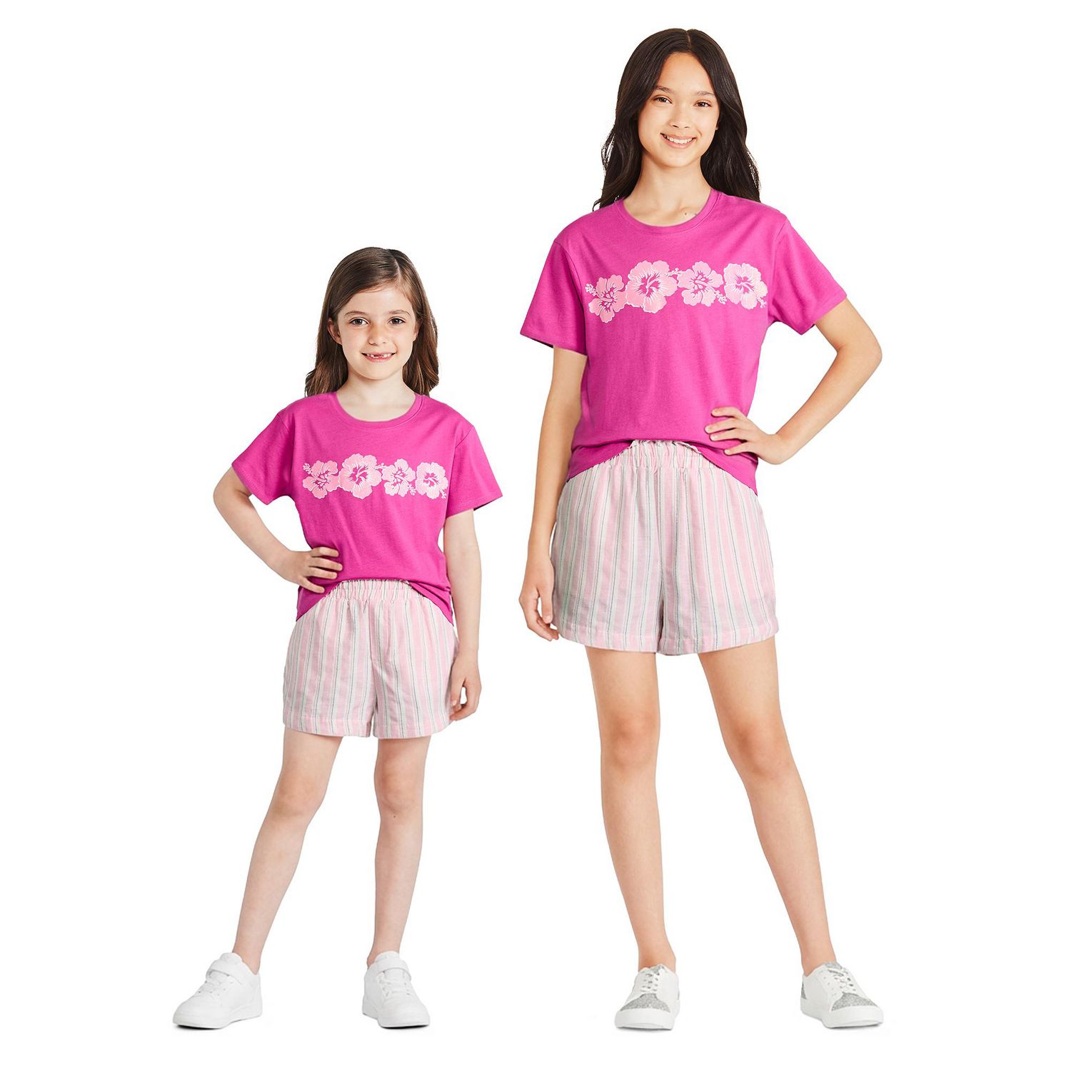 Short coupe dauphin de style lin George pour filles