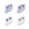thumbnail image 1 of Disney Mickey Mouse bébé  Garçons paquet de 4 chaussettes, 1 of 1