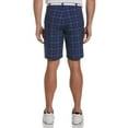 thumbnail image 2 of Men's Performance Plaid Active Flex Waistband 4-Way Stretch Golf Short, 2 of 2