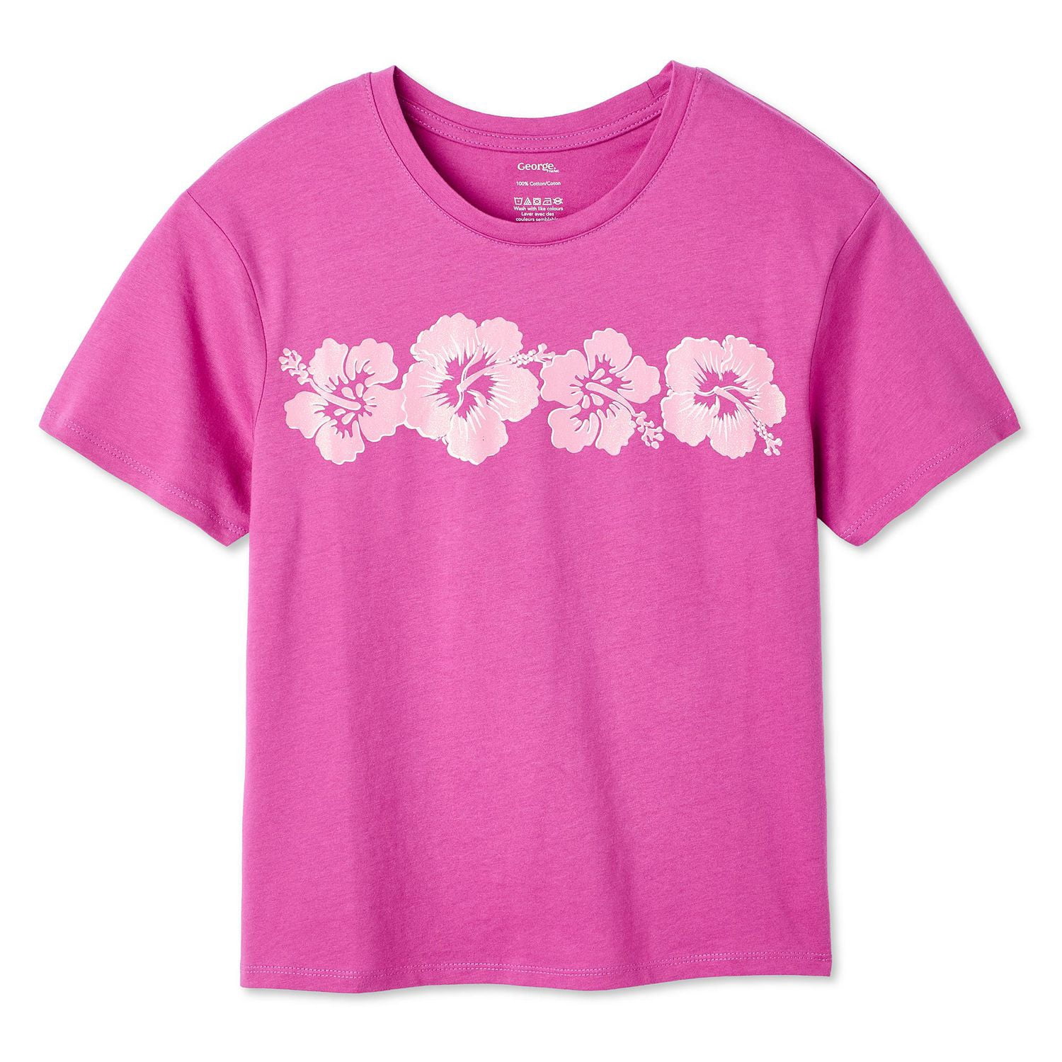 George Girls' Graphic T-Shirt