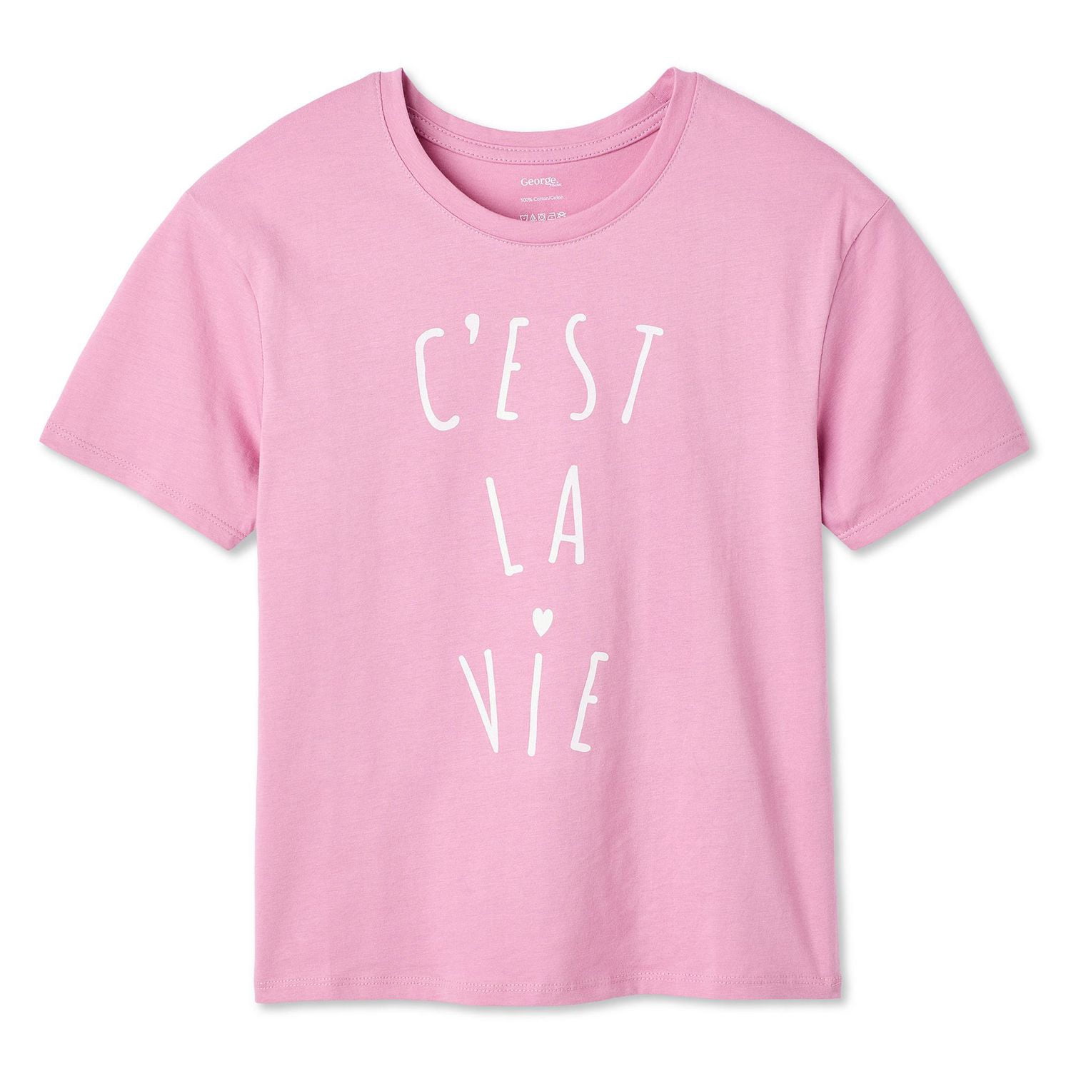 George Girls' Graphic T-Shirt