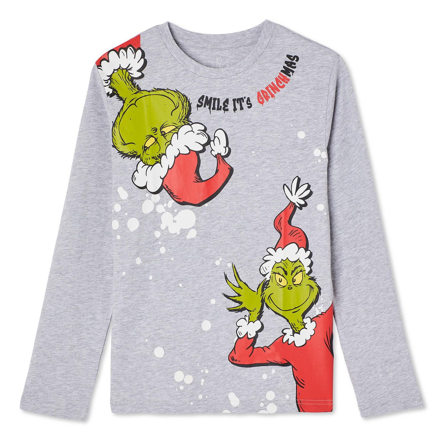 The Grinch Boys' Long Sleeve Tee