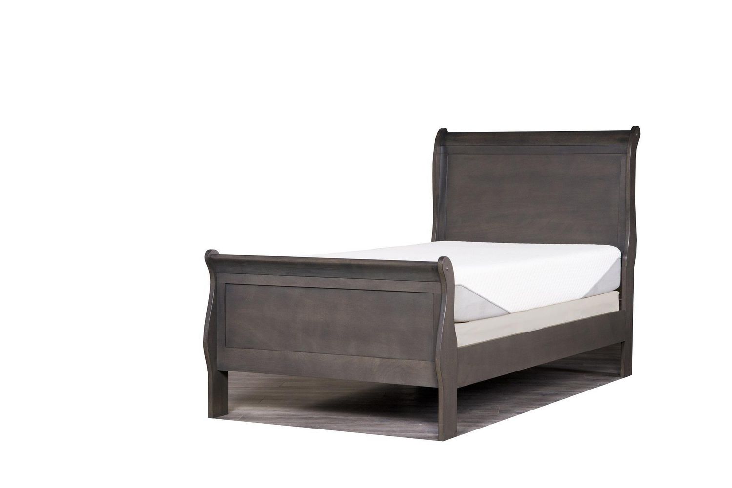 Topline Home Furnishing Louis Philippe Grey Twin Bed Walmart Canada