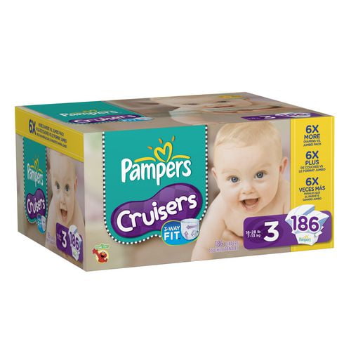 Couches Pampers Cruisers economique plus
