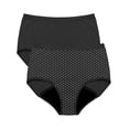 thumbnail image 1 of Hanes Fresh & Dry Moderate Leak Protection Briefs, 2-Pack, 1 of 8