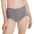 thumbnail image 2 of Hanes Fresh & Dry Moderate Leak Protection Briefs, 2-Pack, 2 of 8