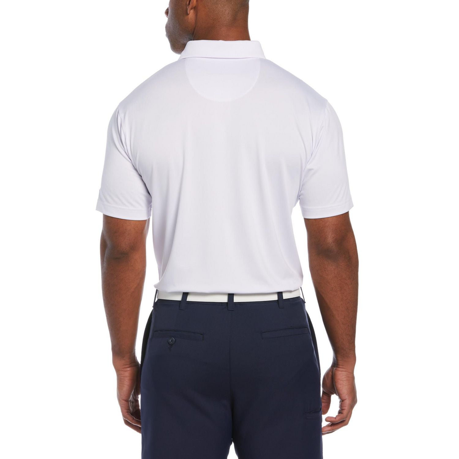 Ben Hogan Men s Chest Stripe Golf Polo Shirt Walmart