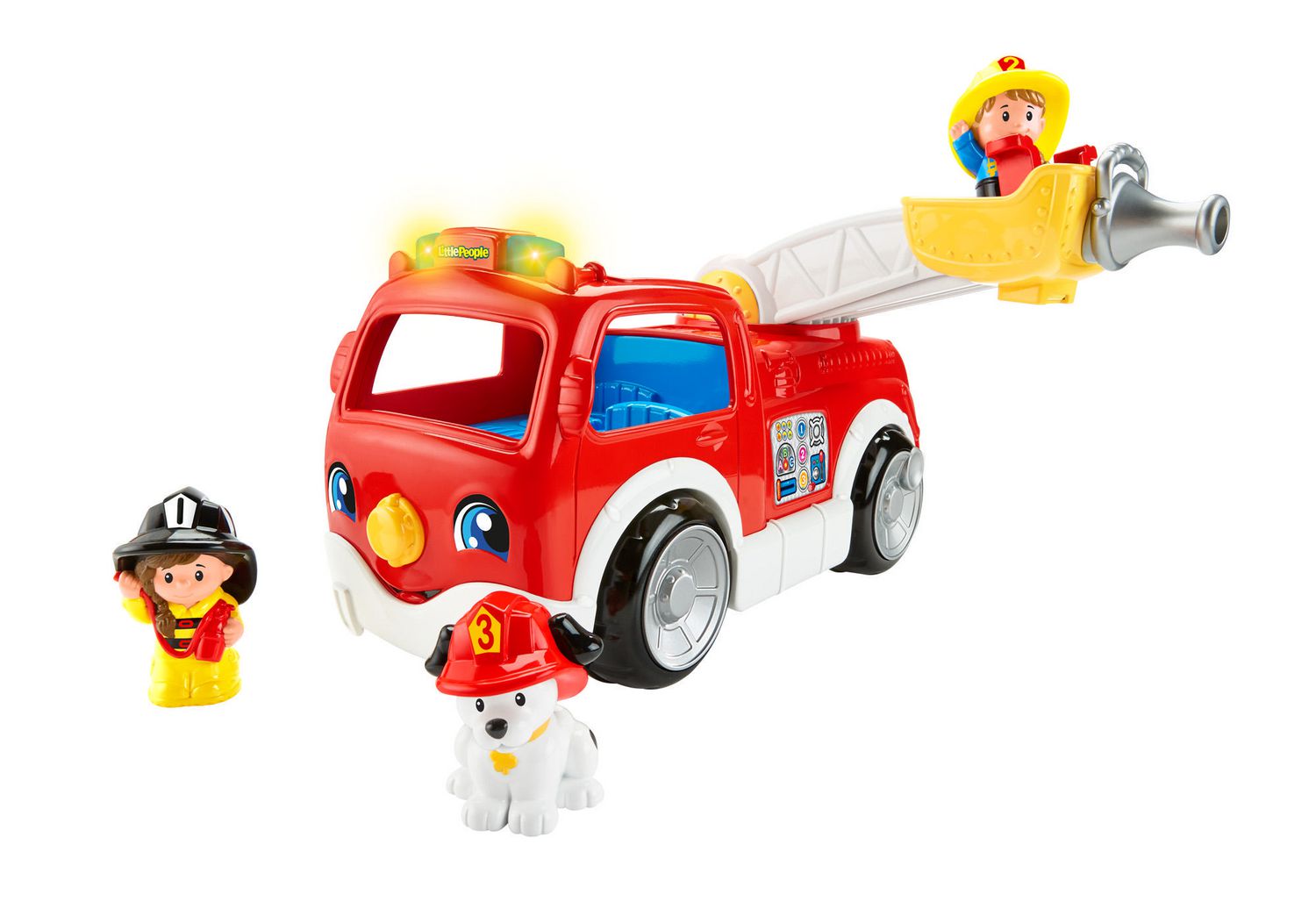 little people lift n lower fire truck