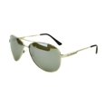thumbnail image 1 of George Mens Polarized Silver Aviator Sunglasses, 1 of 2