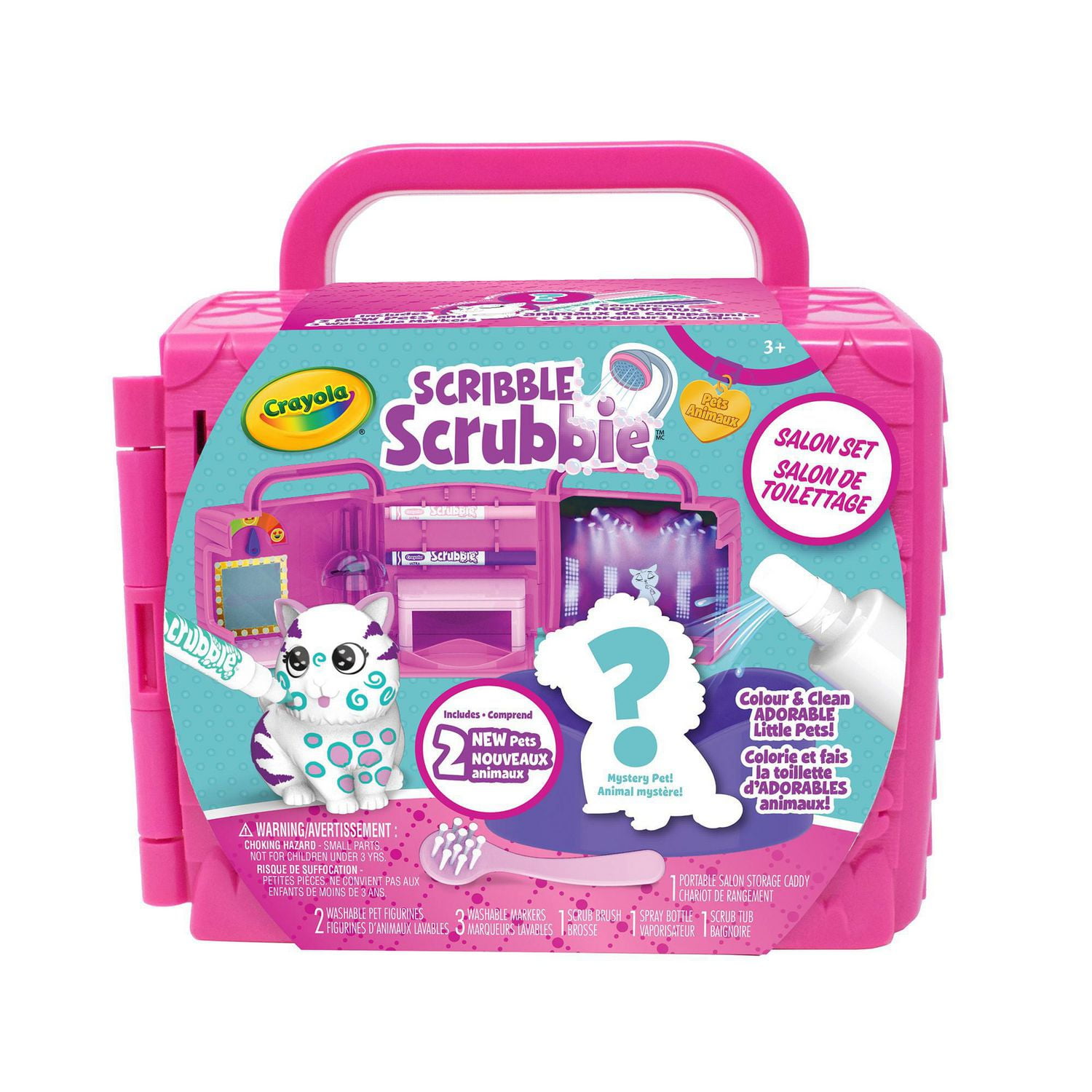 Crayola Scribble Scrubbie Pets Beauty Salon Set