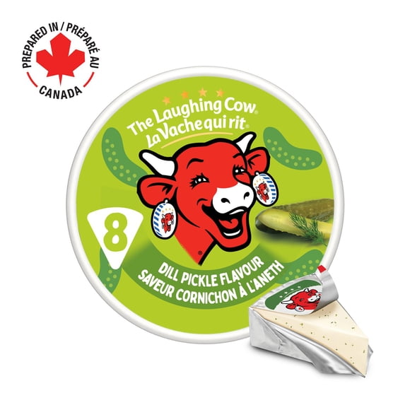 La Vache qui rit, à saveur de cornichon à l’aneth, Fromage à tartiner