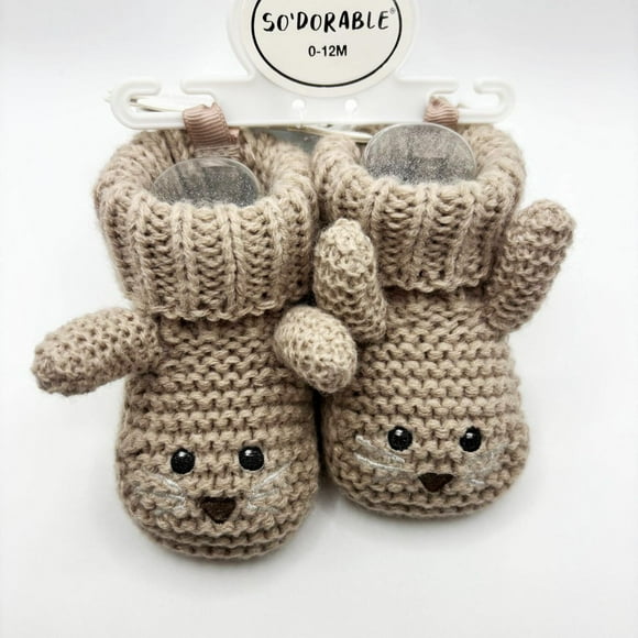 So Dorable Bunny Booties