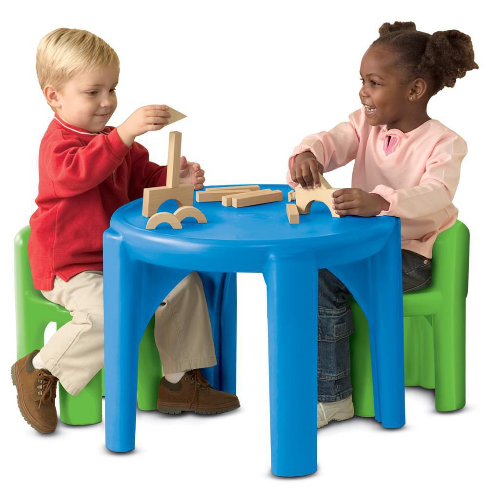 Kiddies plastic table hotsell and chairs for sale