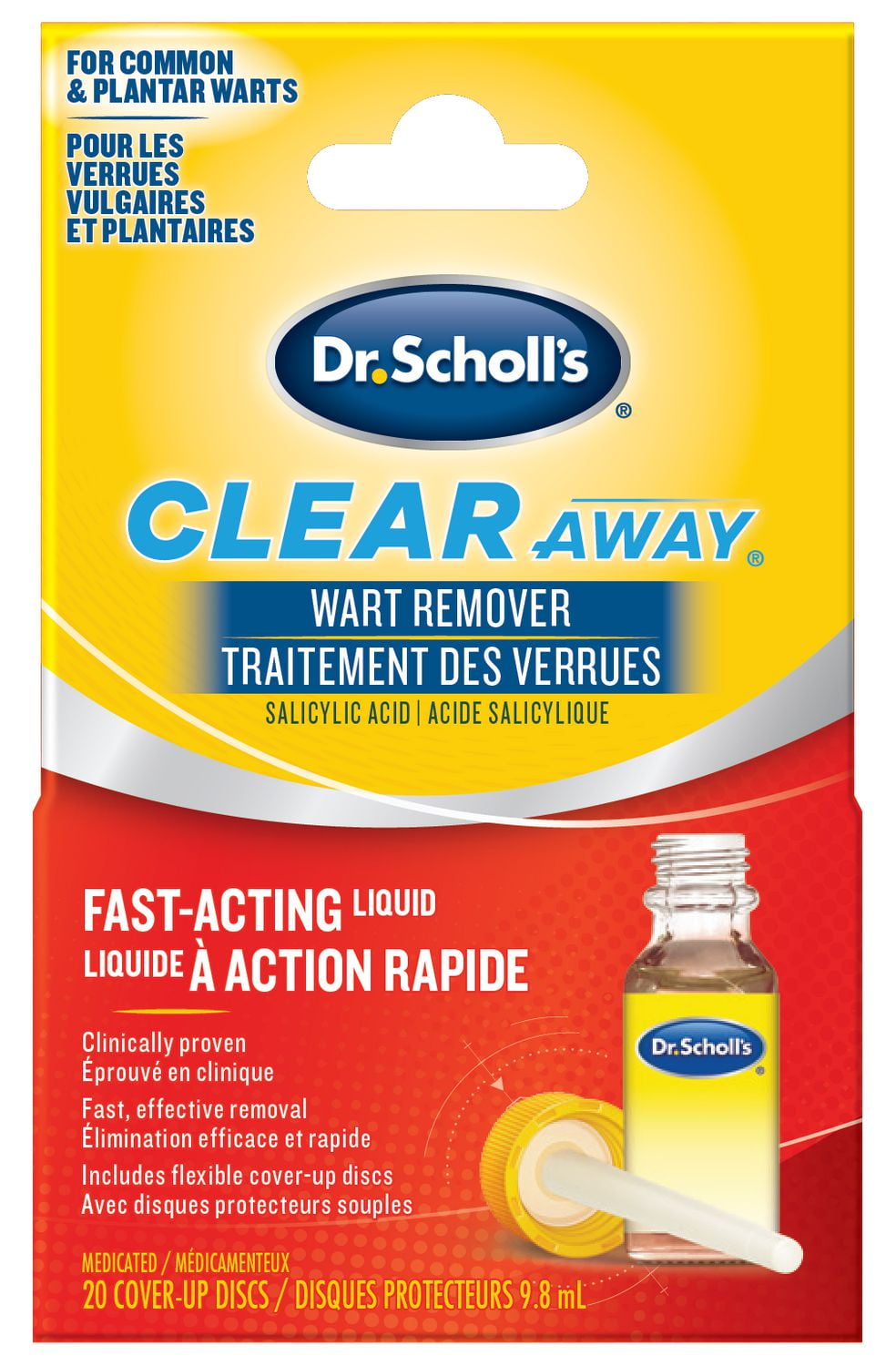 Dr. Scholl’s Clear Away Liquid Wart Remover at Walmart.ca Walmart Canada