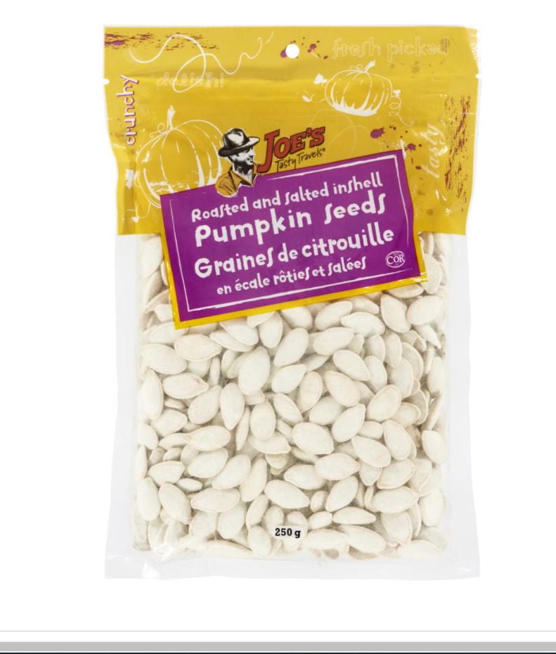 Joe's Tasty Travels Roasted And Salted Inshell Pumpkin Seeds Walmart