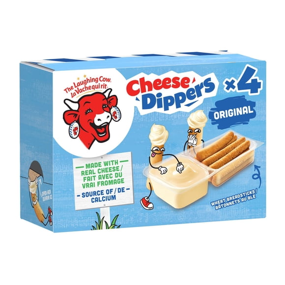 The Laughing Cow, Original Cheese Dippers 4P