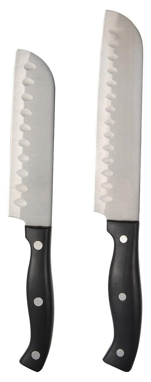 Hamilton Beach 2Piece Stainless Steel Santoku Knife Set Walmart Canada
