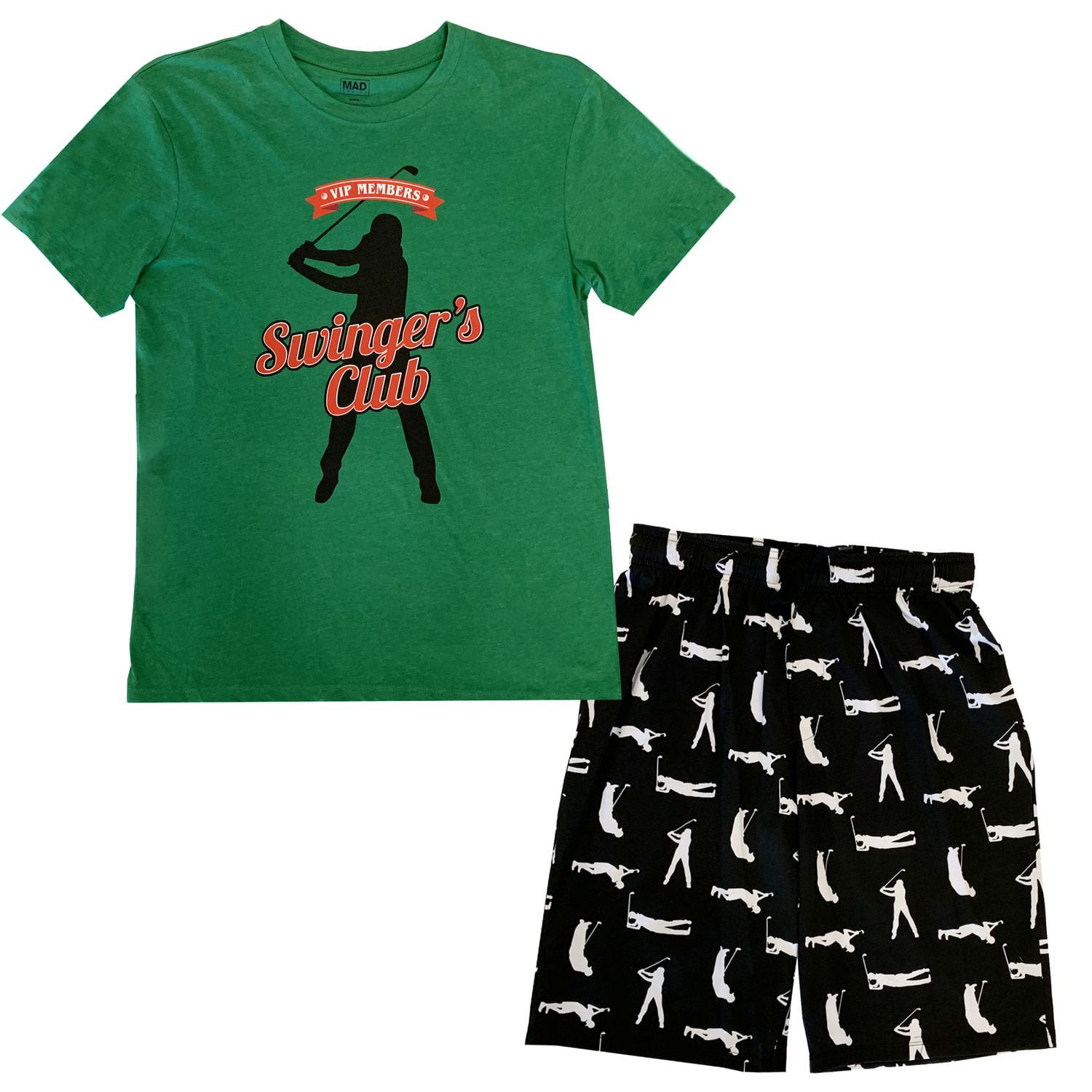 Ensemble de nuit George 2 pièces Swings Club VIP pour homme