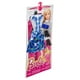 Tenue complète n° 2 de Barbie - Robe du soir bleue fleurie – image 2 sur 3