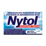 Nytol Comprimés d'aide au sommeil