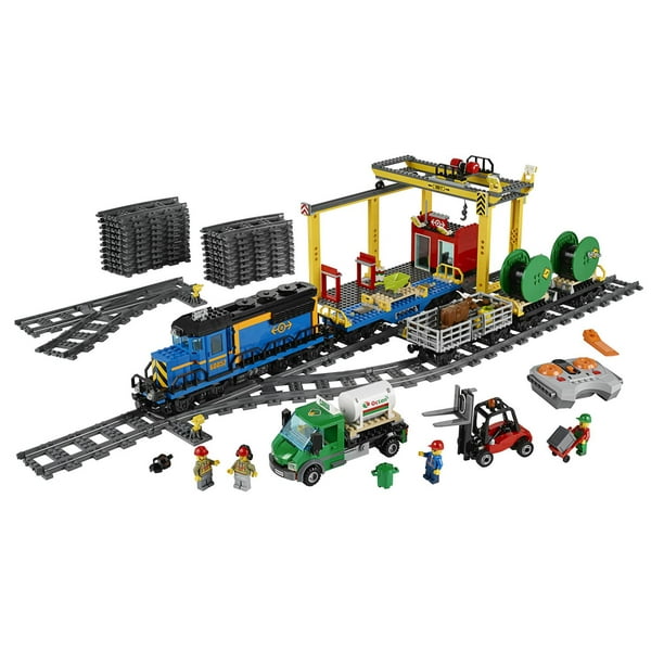 Lego - Le train de marchandises rouge