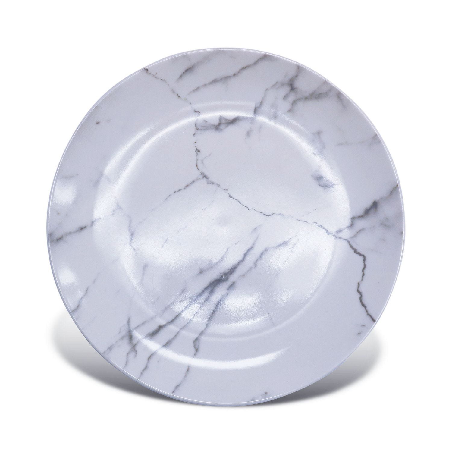 hometrends Marble White Salad Plate Walmart Canada