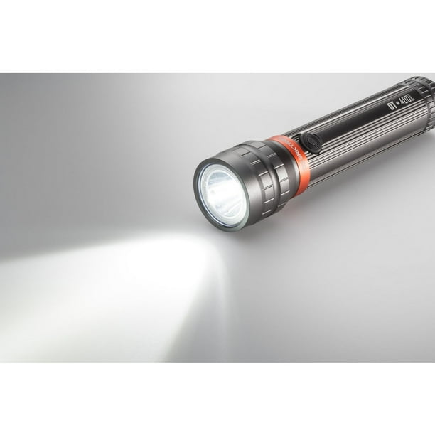 Lampe de poche LED à focalisation de faisceau pur, résistante aux  intempéries, 1 400 lumens -30122 