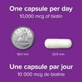 thumbnail image 4 of Webber Naturals Extra Strength Biotin 10,000 Mcg, 4 of 9