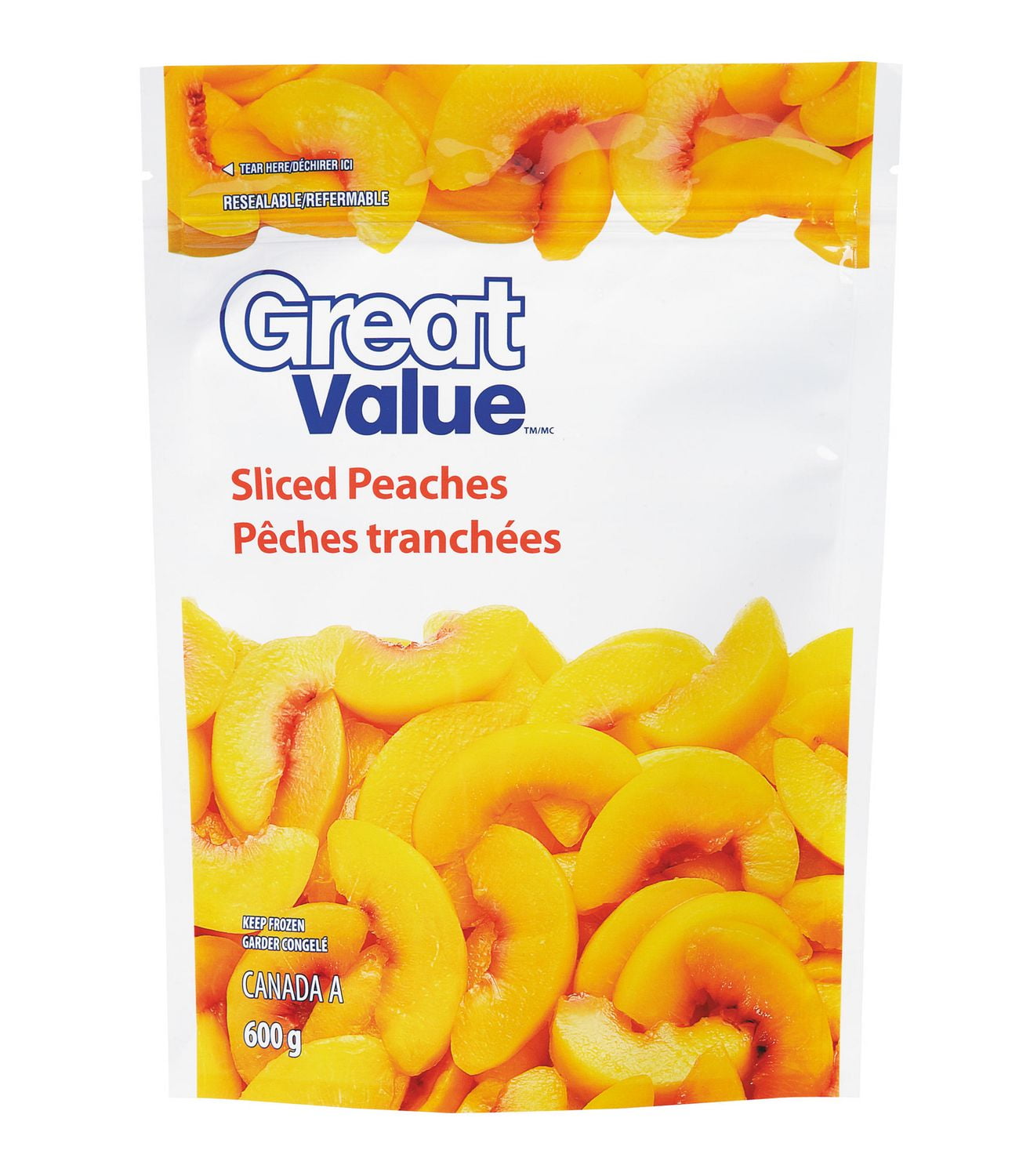 Great Value Sliced Peaches Walmart Canada