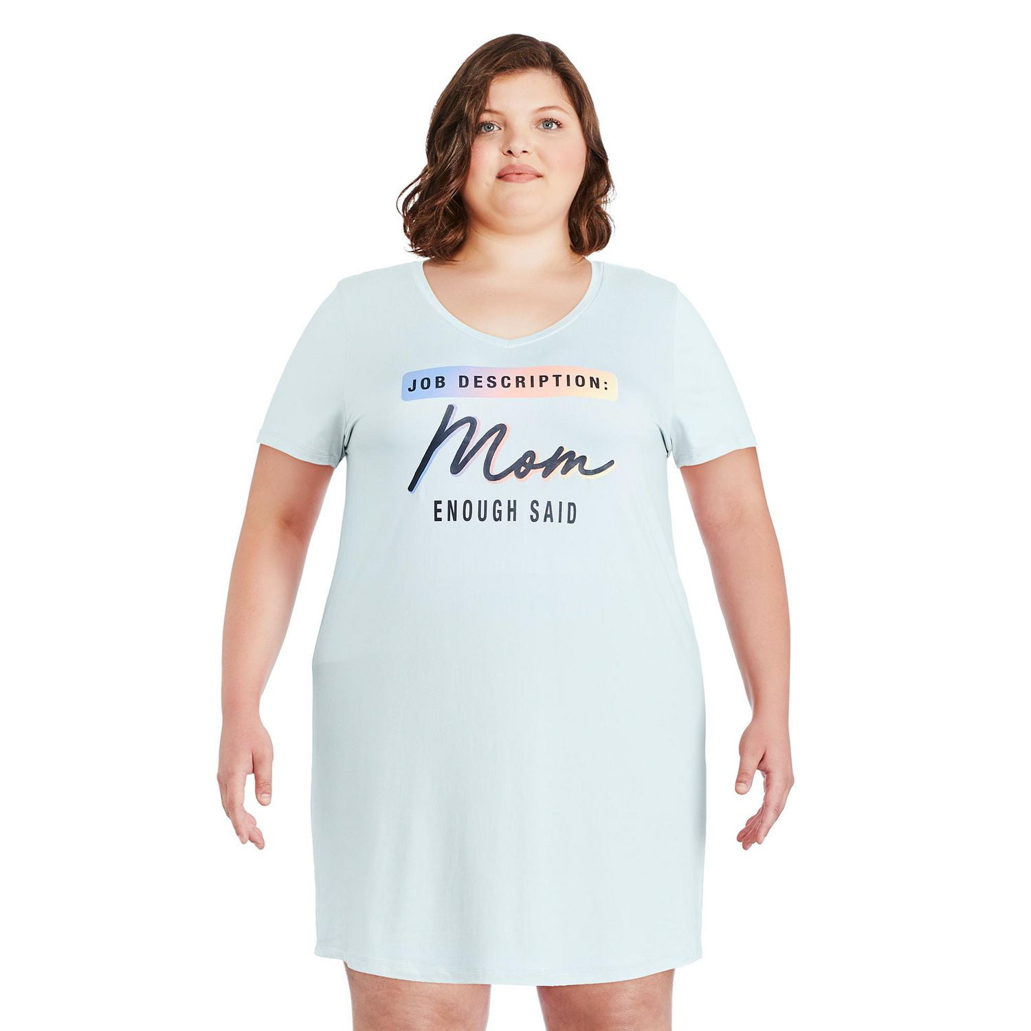 George Plus Women's Nightshirt and Scrunchie 4-Piece Set