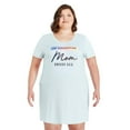 thumbnail image 1 of George Plus Women's Nightshirt and Scrunchie 4-Piece Set, 1 of 6