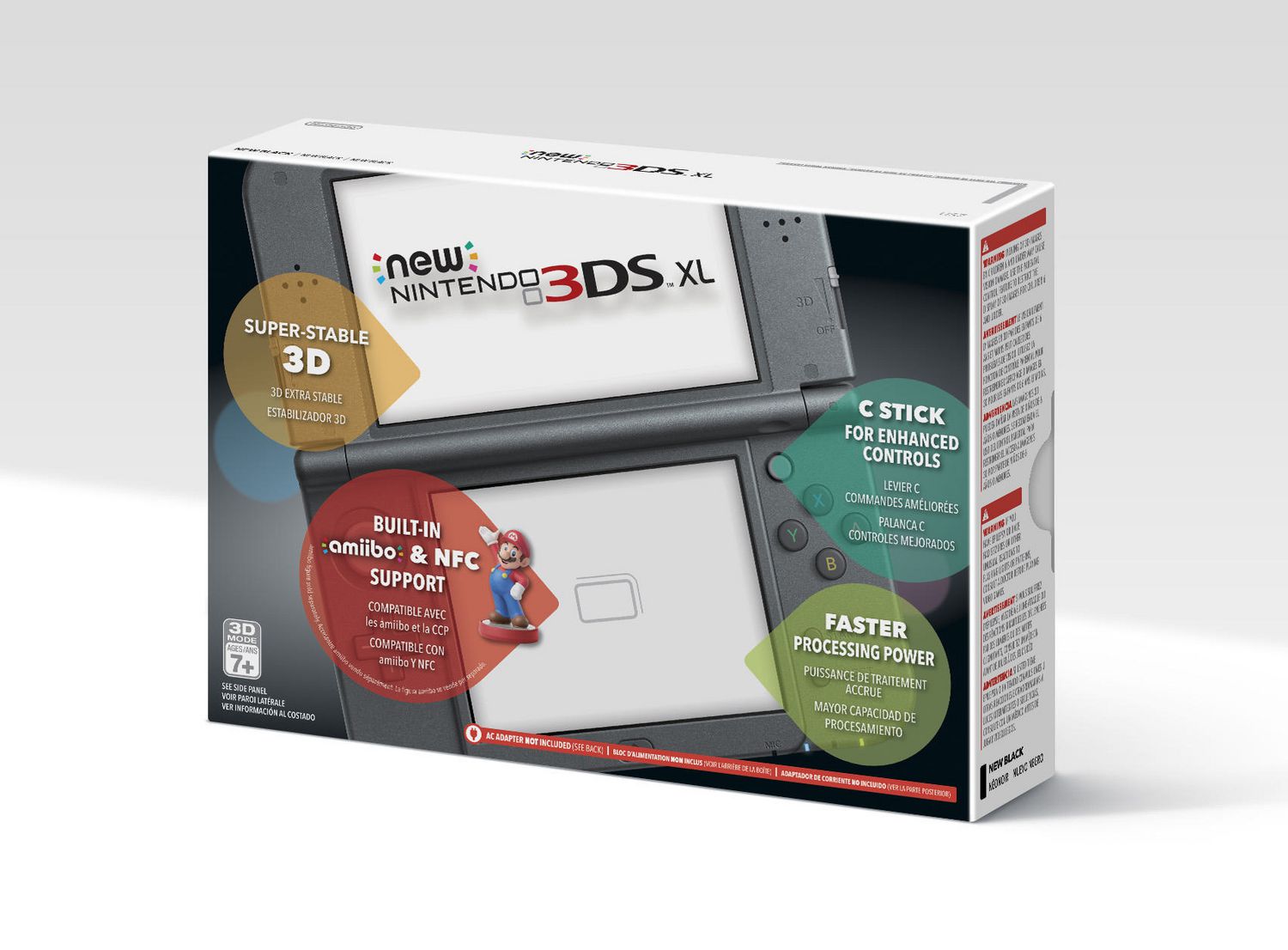 New Nintendo 3DS XL - New Black - Walmart.ca