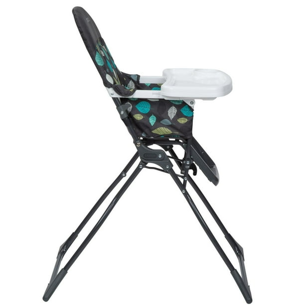 Costway Chaise haute pour bébé pliable avec 7 hauteurs réglables et bar à  jouets gratuits pour le plaisir