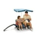 Luxueuse voiturette Ride & Relax de Deluxe avec parasol et glacière – image 4 sur 5