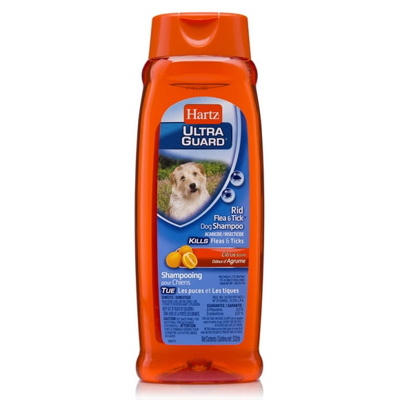 Hartz UltraGuard Rid Flea and Tick Dog Shampoo, Rid flea and tick shampoo kills fleas and ticks