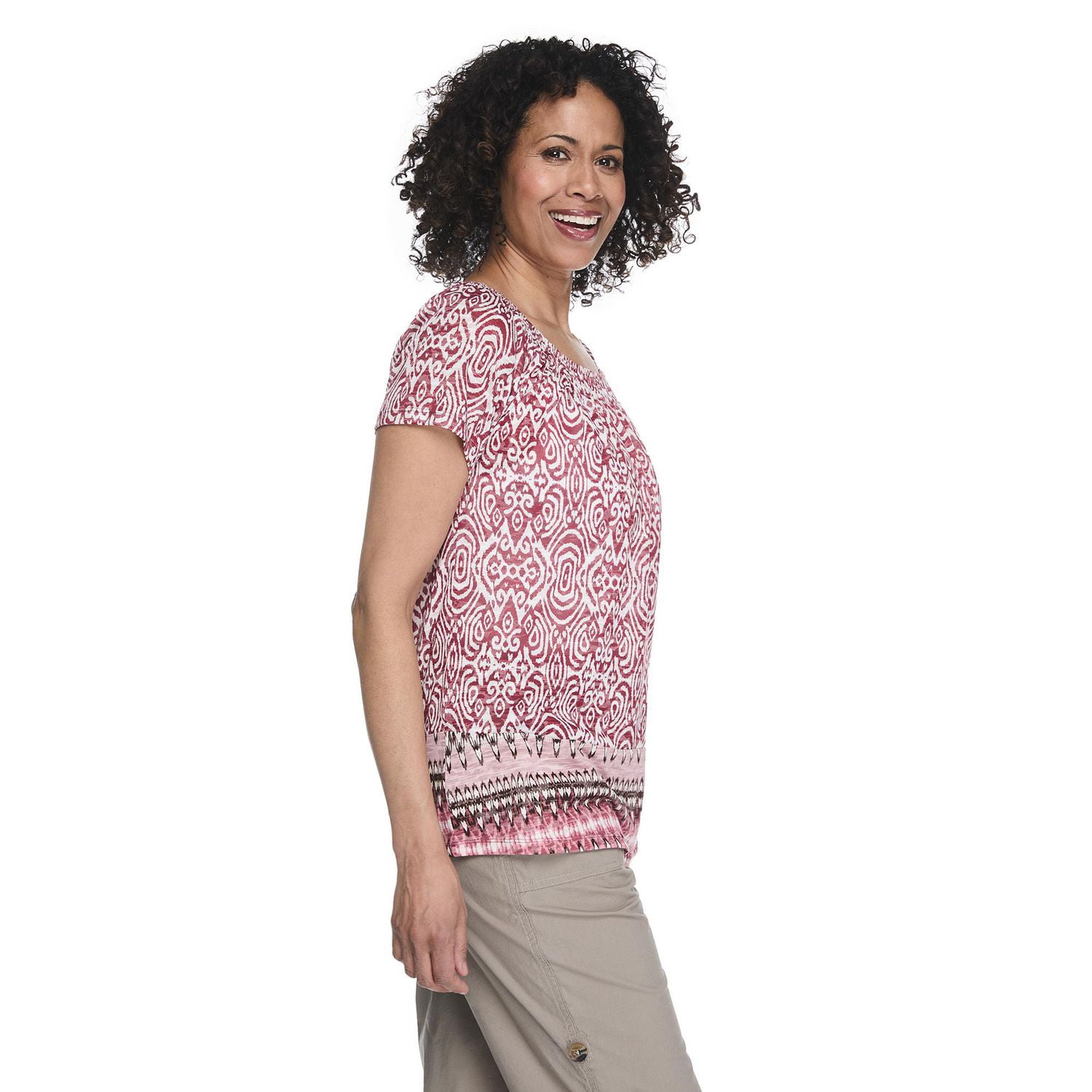 Haut à smocks Iyla pour femmes
