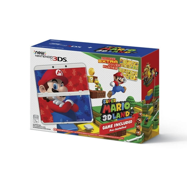 Console de jeu vidéo Nouveau Nintendo 3DS(MC) avec Super Mario(MC) Édition 3D Land et Faceplates