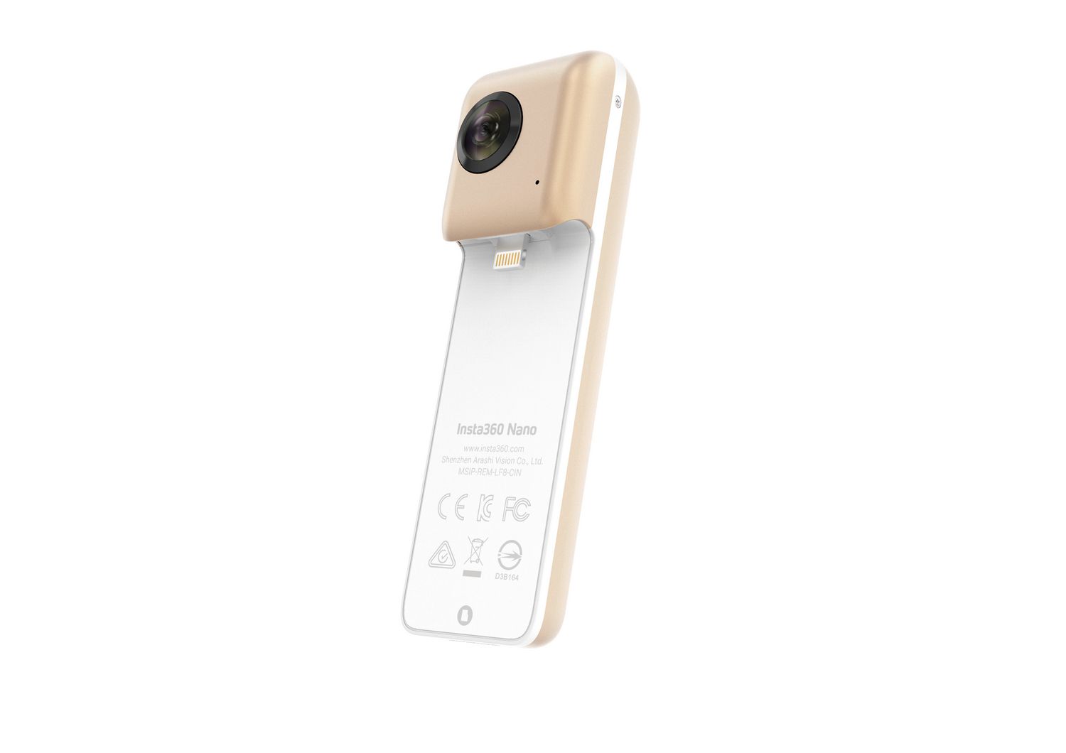 Insta360 Nano 360-Degree VR Video Camera for iPhone (gold