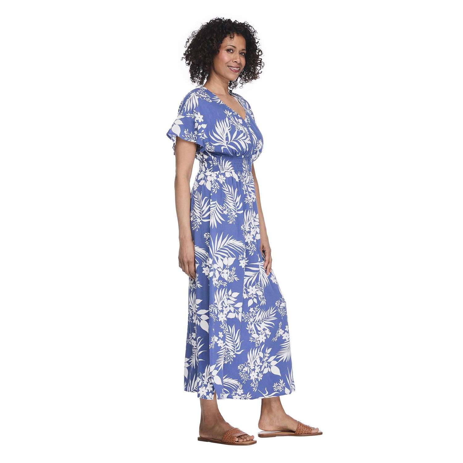 Robe longue imprimée Iyla pour femmes