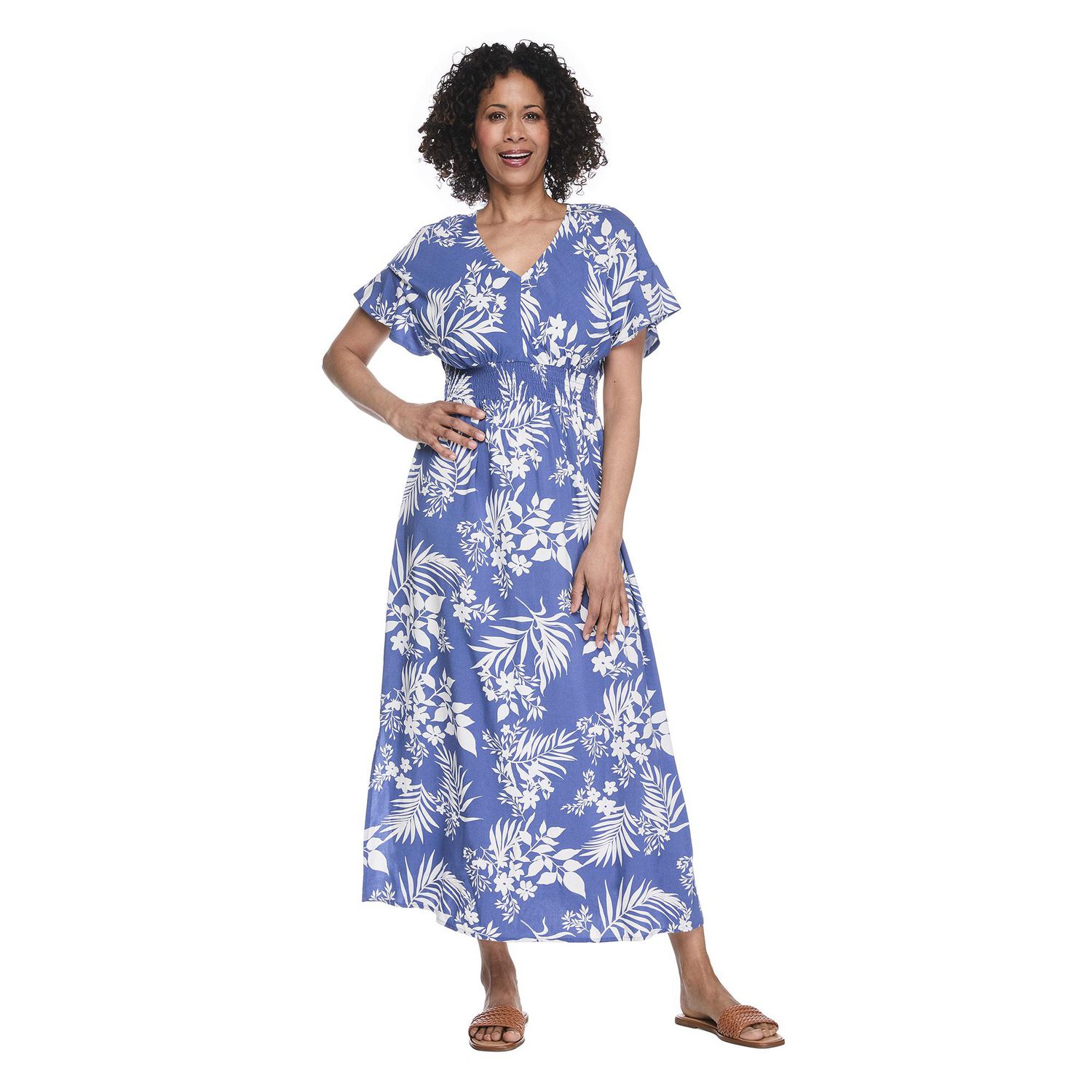 Robe longue imprimée Iyla pour femmes