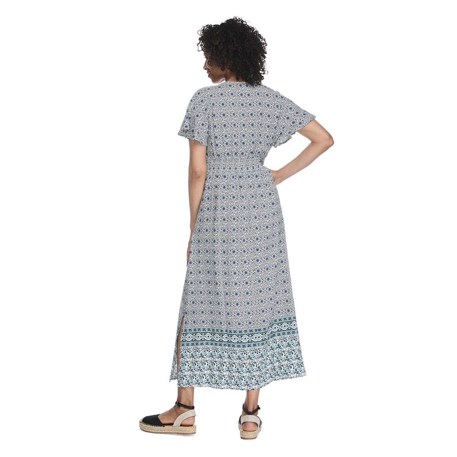 Robe longue imprimée Iyla pour femmes