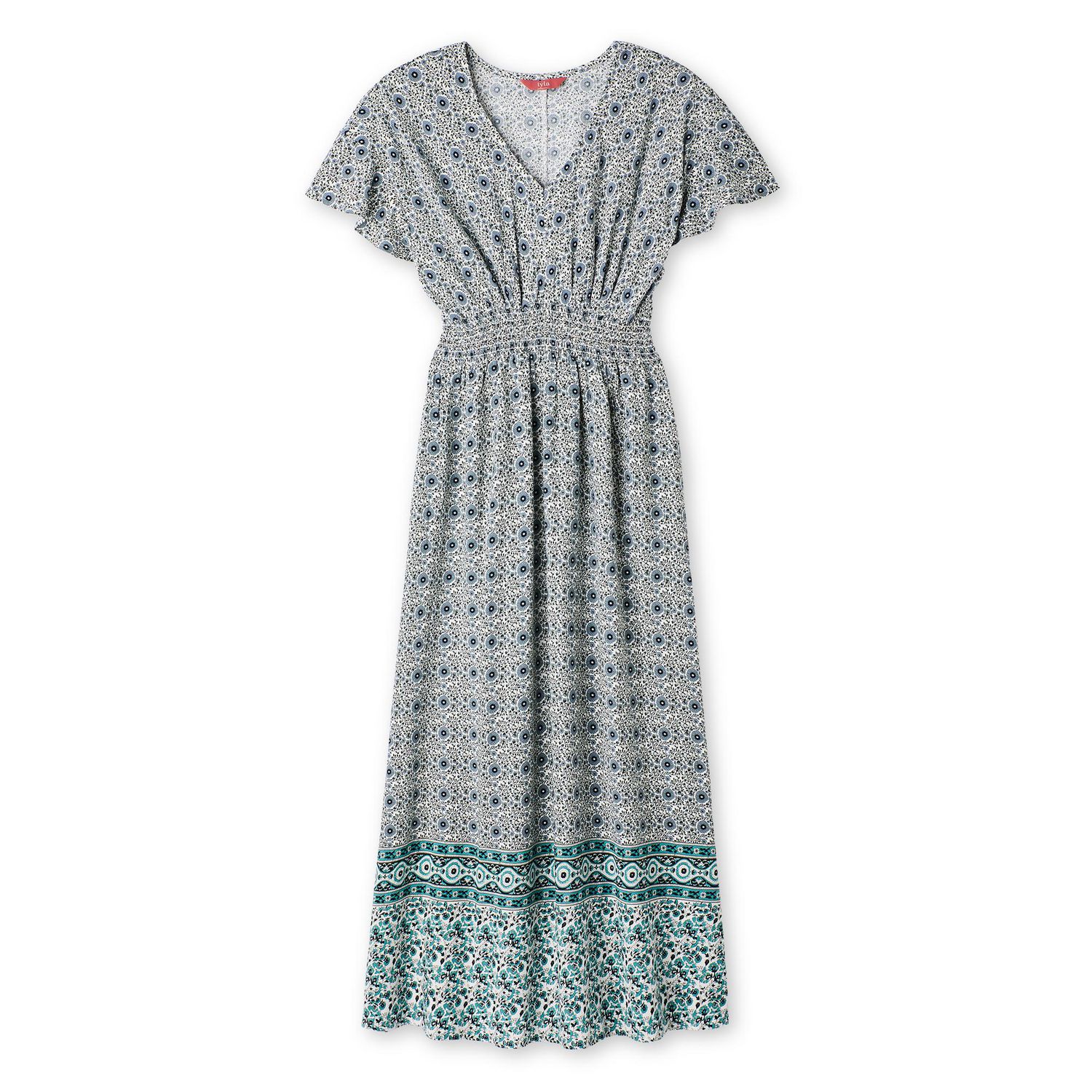 Robe longue imprimée Iyla pour femmes