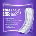 thumbnail image 2 of Always Discreet Adult Incontinence Pads for Women, Heavy Absorbency, Long Length, Postpartum Pads, 2 of 9